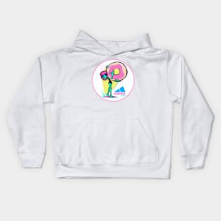 Bathing Suit Catrina Kids Hoodie